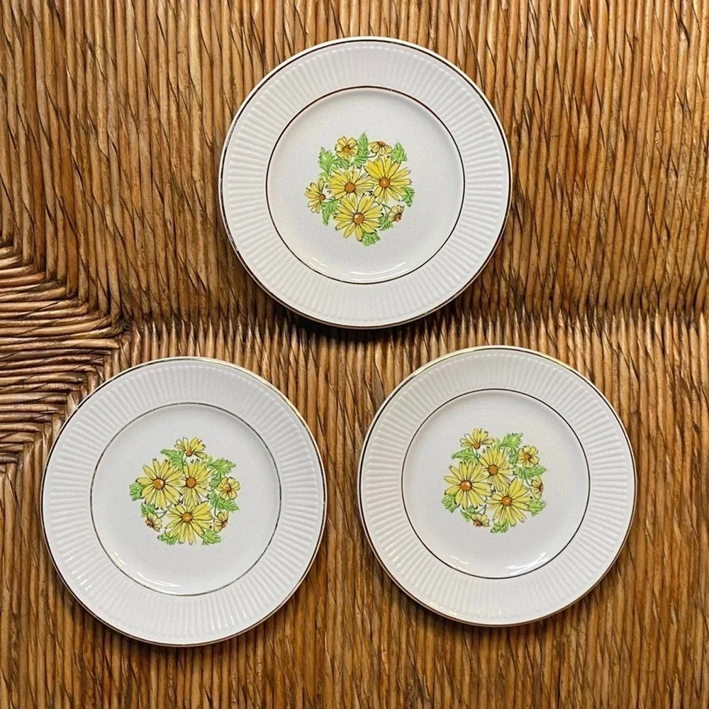 3 Vintage Staffordshire Summertime Bread‎ P…